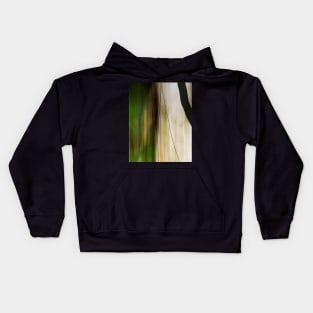 Forest, Water, Lines Abstract Kids Hoodie